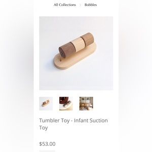 Three Pears Tumbler Toy
